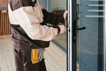 Cleaning And Polishing Glass Door Installation in Belle Glade, FL